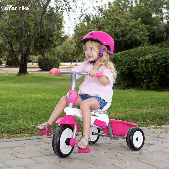 Tricycle - SmarTrike - Breeze Plus - Rose - 4 en 1 - Sécurité accrue - Pour enfants de 15 mois à 3 ans-2