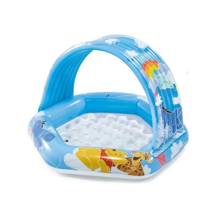 Piscine gonflable - INTEX - Winnie - Ombrelle arc en ciel - 109 x 102 x 71 cm-0
