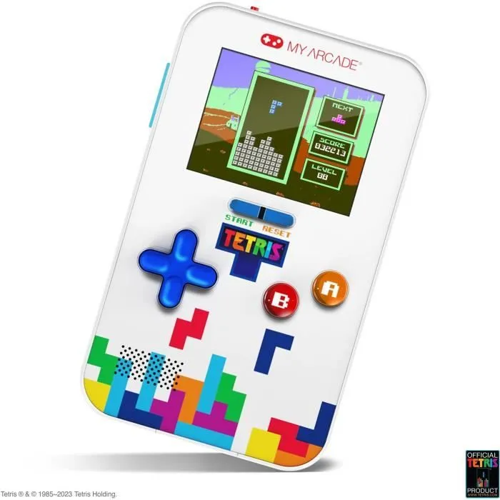 Console rétrogaming - My Arcade - Go Gamer Classic Portable Tetris - Jeu rétrogaming - Ecran 6cm Haute Résolution (+300 jeux inclus)-6