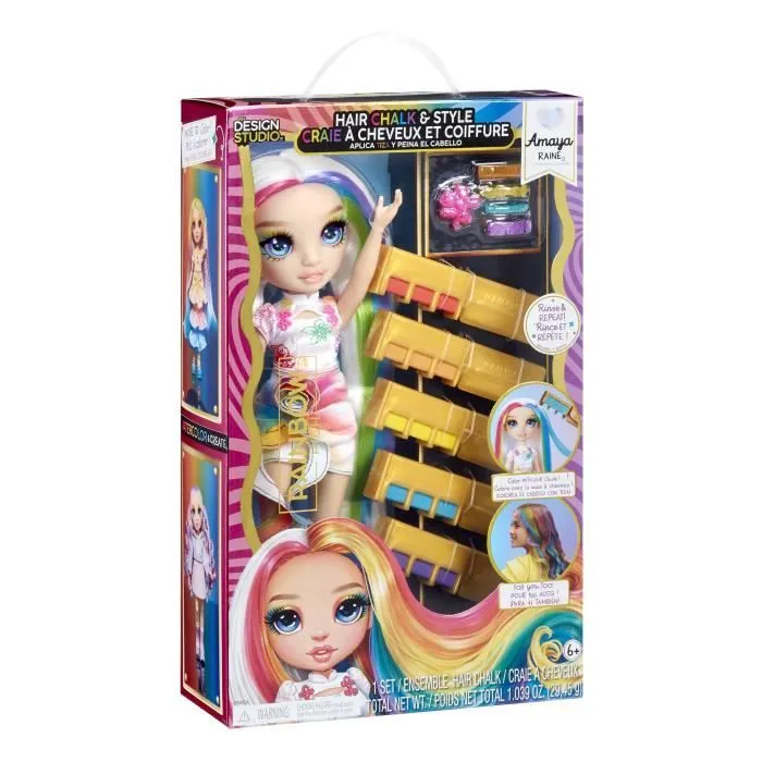 Rainbow High Studio Craies & Coiffures - Amaya-5