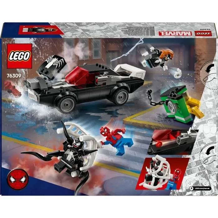 LEGO Marvel 76309 Spider-Man contre le bolide de Venom - Jouet de construction dès 7 ans-5