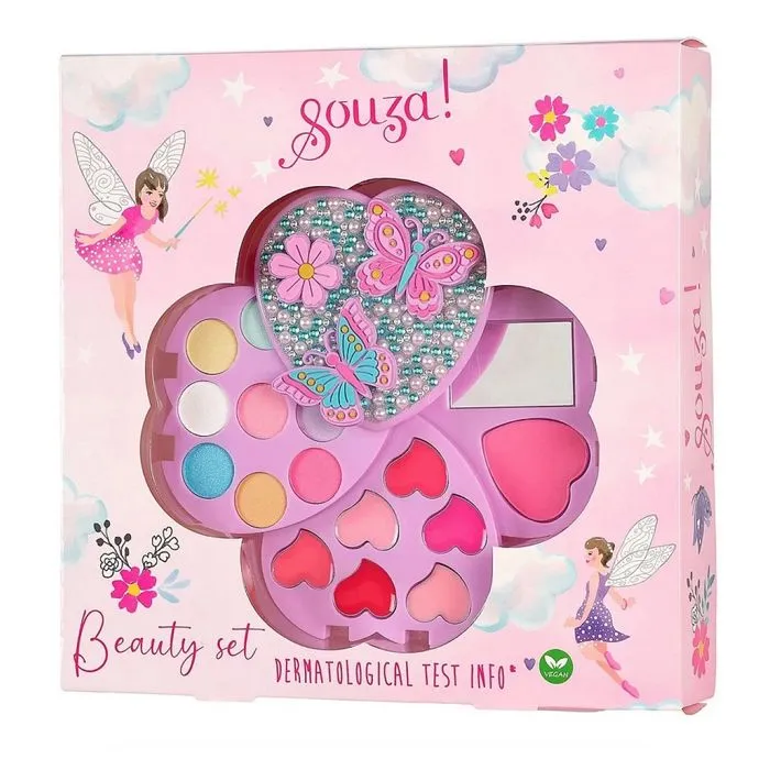 Set maquillage - Beauty Coeur - Enfant - Fille - A partir de 3 ans - Intérieur-0