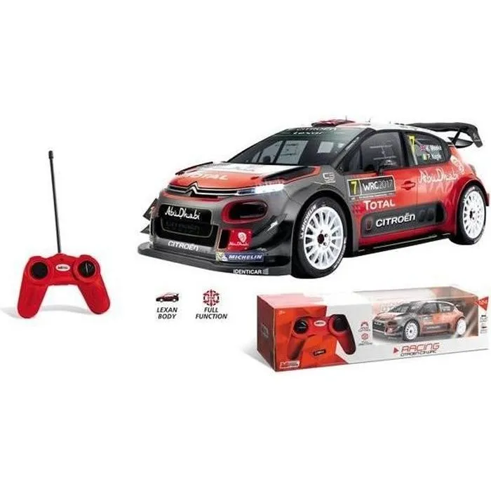 Mondo- Citroen C3 WRC 1/24EME R/C, 23015, Multicolore-0