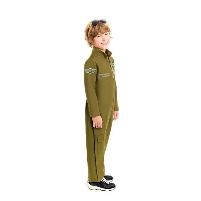 Partilandia Déguisement aviateur garçon (5-6 ans)-3