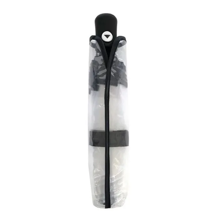 Parapluie transparent pliant et automatique-3