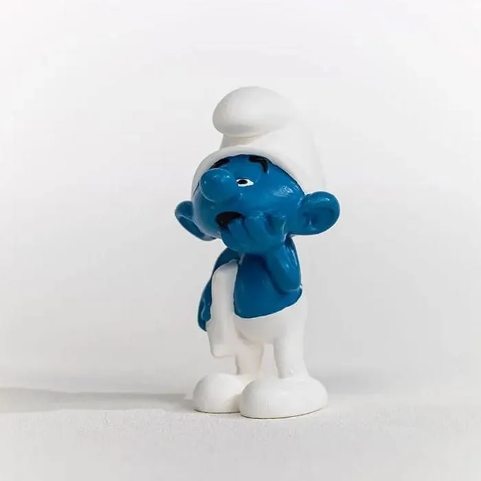 Figurine Schtroumpf : Schtroumpf Paresseux-4