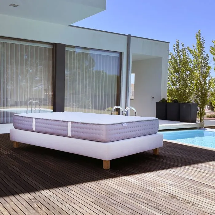 Matelas 90x190 cm,Zen,20 cm,mémoire de forme,ferme,réversible,fabrication PORTUGAL-1