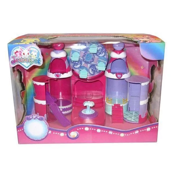 Jouet - GIOCHI PREZIOSI - Le Château des JewelPet - Fille - A partir de 3 ans - Effets lumineux-0
