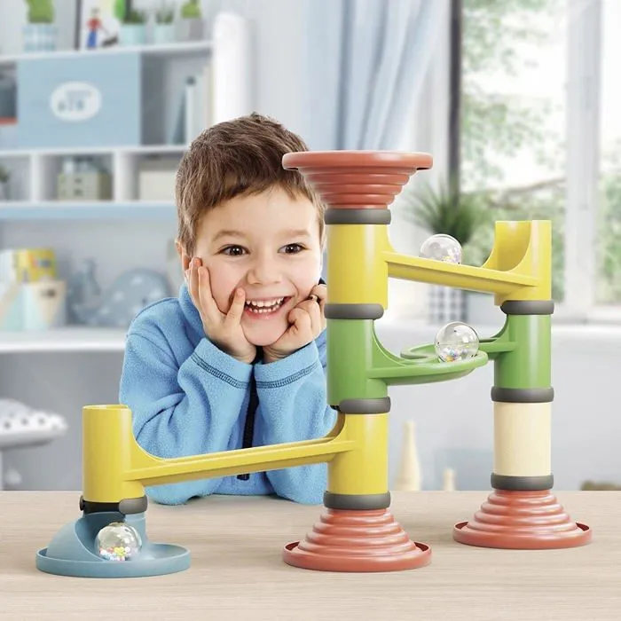 Quercetti - 86502 Play Bio Migoga Junior - Circuit Billes pour Bébé-1