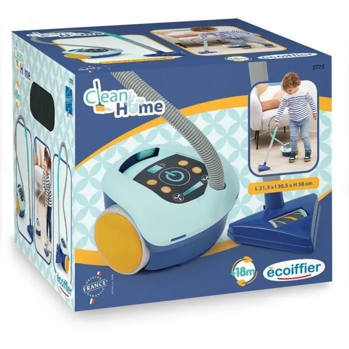 Aspirateur traineau - ECOIFFIER - 2775 - Faire le ménage en s'amusant-4