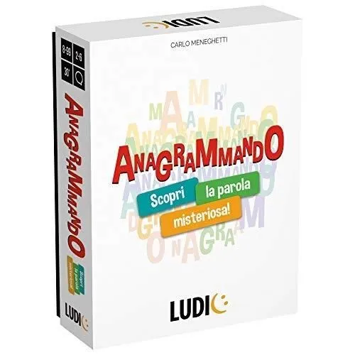 Jeu de société - LUDIC - ANAGRAMMANDO - 100 000 anagrammes - coopératif et compétitif-0