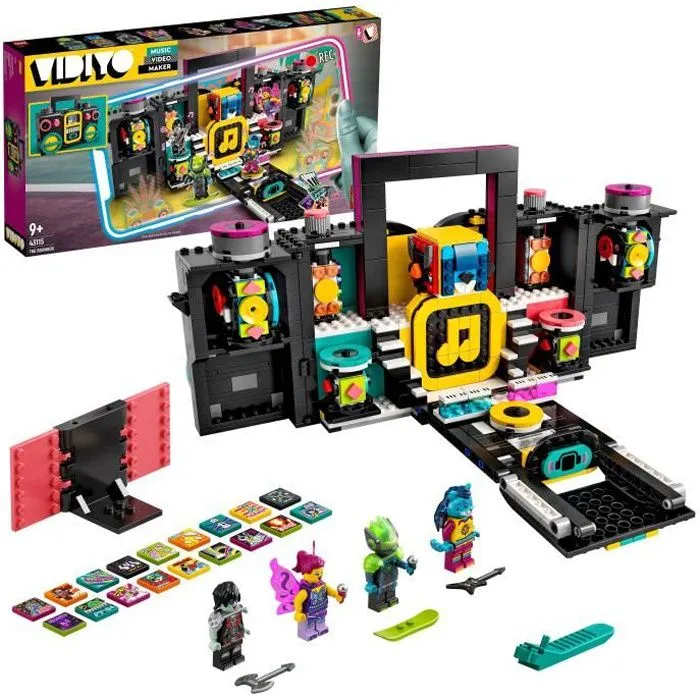 LEGO® 43115 VIDIYO The Boombox BeatBox Music Video Maker, jouet Musical et Application de Réalité Augmentée pour Enfants-0