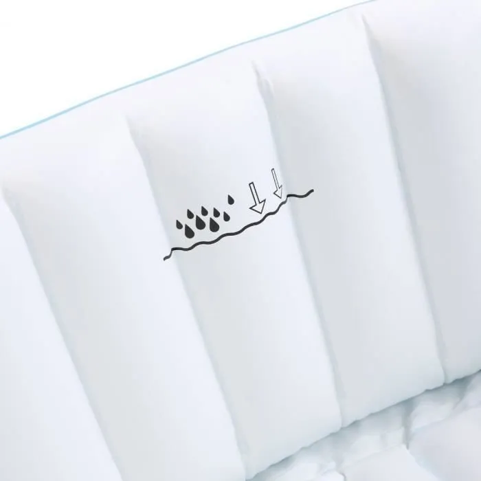 Baignoire gonflable pour bébé - Bleu-2
