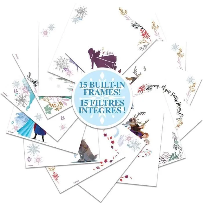 APN enfants La Reine des Neiges avec fonction photo et vidéo-3