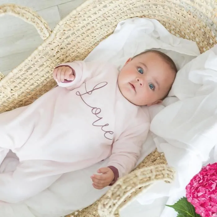 Pyjama bébé fille - TROIS KILOS SEPT - Velours doux - 75% coton - 9 mois - Rose-2