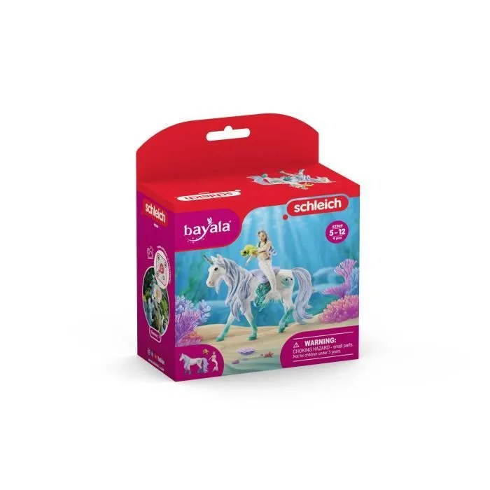 SIRÈNE SUR LICORNE DE MER SCHLEICH 42509-3