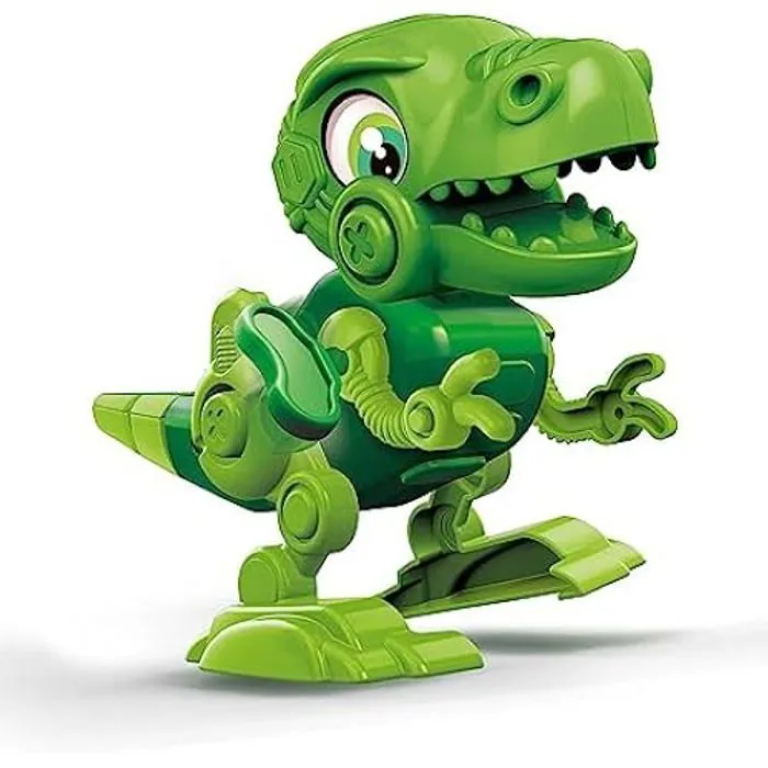 Jeu éducatif - CLEMENTONI - T-Rex - Robot Assembler - Dinosaure Enfant - Scientifique 5 Ans-1