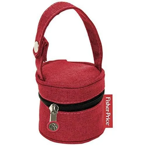 Fisher-Price FISHER PRICE Range Tétine avec Anse pour Accrocher au Sac à Langer Rouge - ArditexFP10029-0