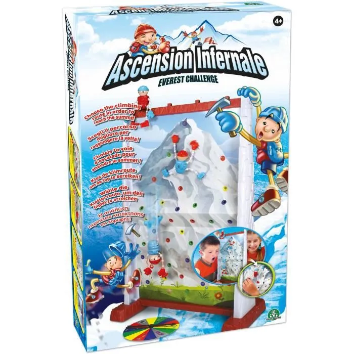 ASCENSION INFERNALE, Jeu de course d'escalade, Jouet pour enfants dès 3 ans, GEH00-3