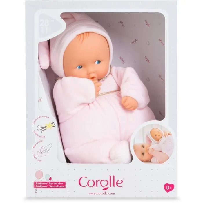 Mon Doudou COROLLE - Babipouce Pays des Rêves - 28 cm - senteur de vanille - dès la naissance-6