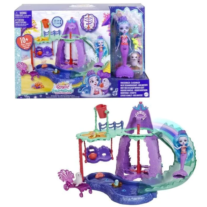 Enchantimals - Parc aquatique des Sirènes - Accessoire Mini-poupée - Dès 4 ans HCG03-4