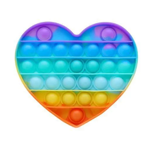 Jouets Anti-Stress - Fidget Toy- Pop Bubble - Jouets Sensoriels à Presser en Silicone pour la Concentration et Le Calme-0