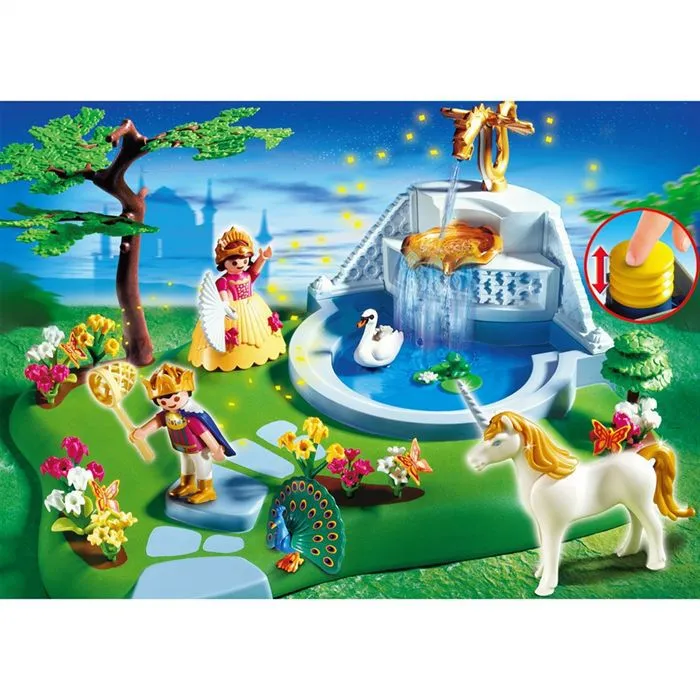 Playmobil - Superset Fontaine - Collection Mondes Merveilleux - Mixte - A partir de 4 ans-1