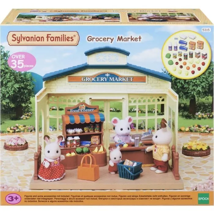 SYLVANIAN FAMILIES - 5315 - Le supermarché - Les commerces-1