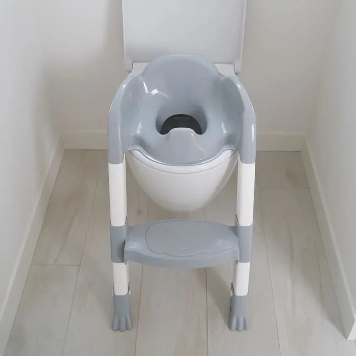 Réducteur WC - THERMOBABY - KIDDYLOO - Vert Céladon - Ajustable-7