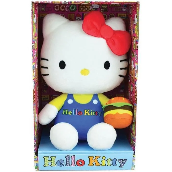 HELLO KITTY Peluche retro food ±20 cm-2