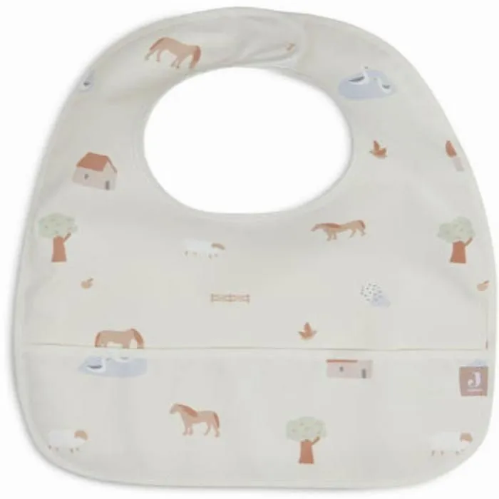 Bavoir Imperméable Ferme (2pcs) - Jollein-1