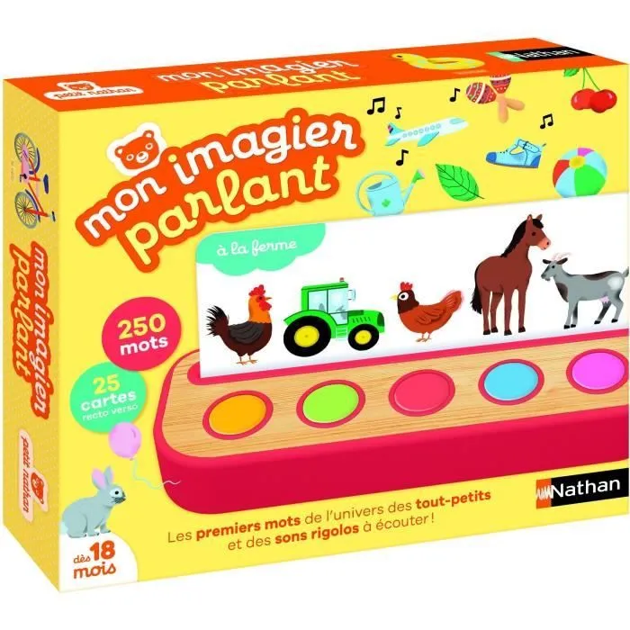 MON IMAGIER PARLANT - Jeu d'apprentissage - NATHAN-0