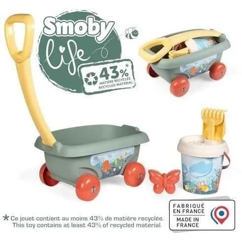 SMOBY - SMOBY Life - Chariot de Plage Garni-3