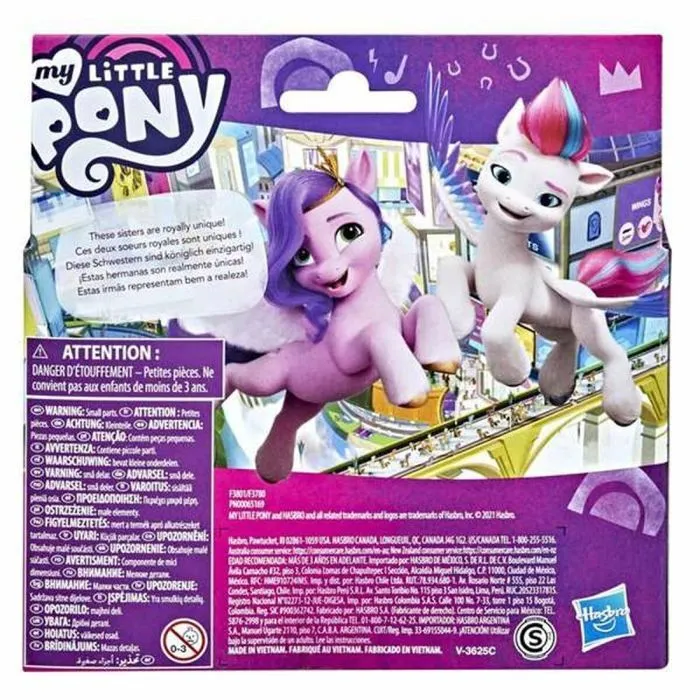 Poupee Hasbro - F37805L0 - My Little Pony Figurines Cheveux Royaux, Multicolore ()-3