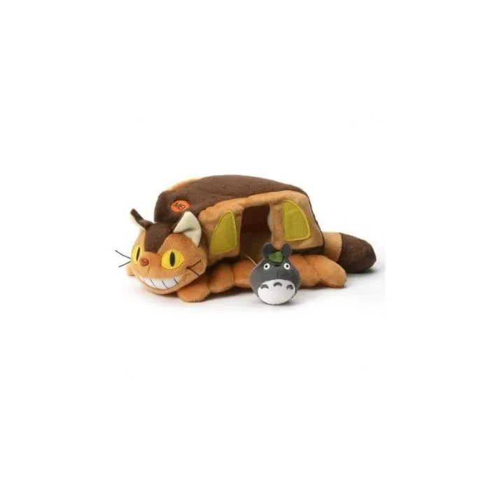 Peluche Catbus House 24 cm - Sun Arrow - Mon voisin Totoro - Mixte - Intérieur - Plush-0