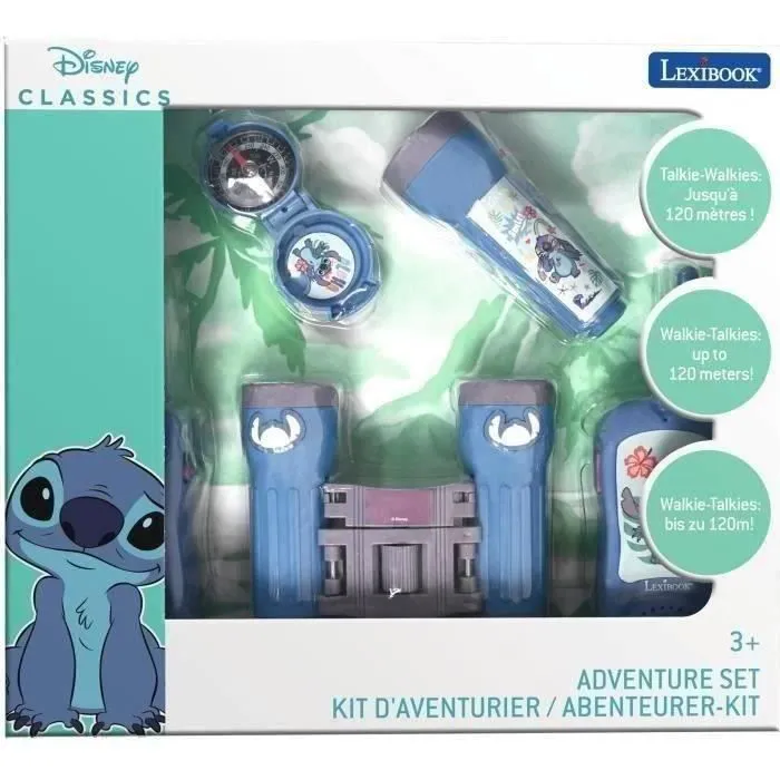 Kit d’aventurier avec talkies-walkies Stitch-4