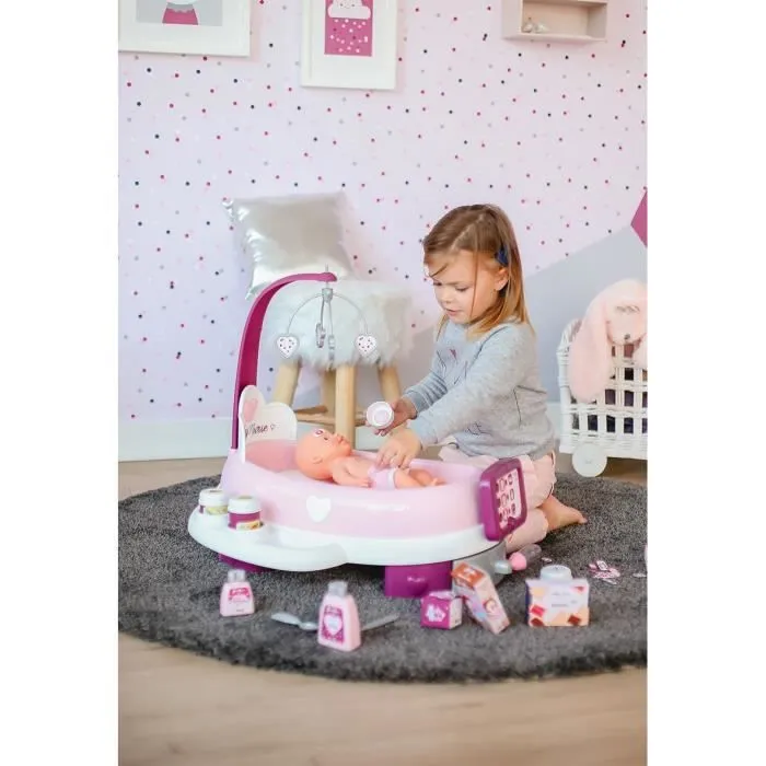 Nursery électronique Baby Nurse Smoby - Poupon Pipi - 24 Accessoires-1