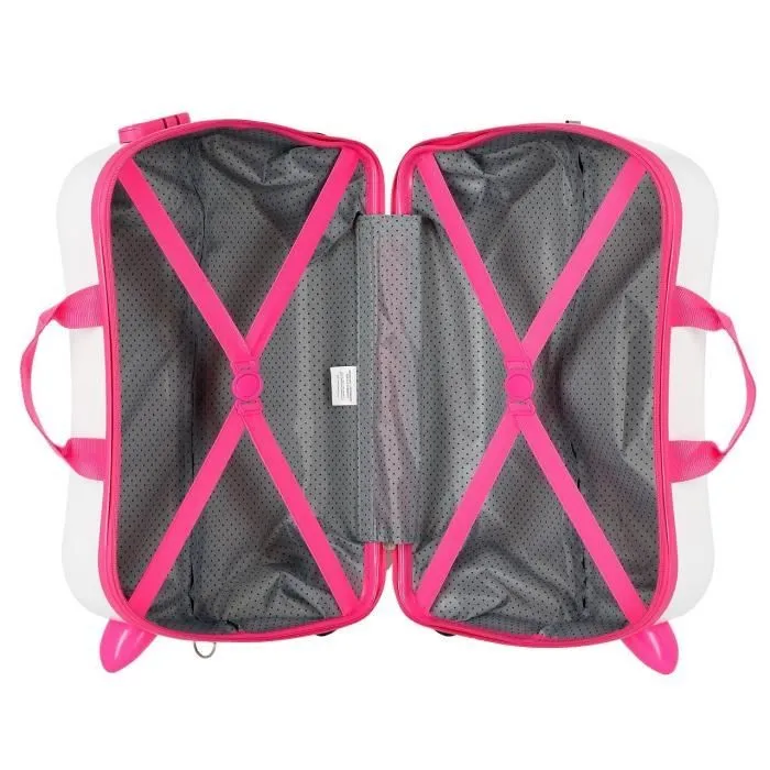 Valise Rigide Enfant - JOUMMA BAGS - Surgelée - 34 Litres - Blanc - Cadenas TSA - Roller-3