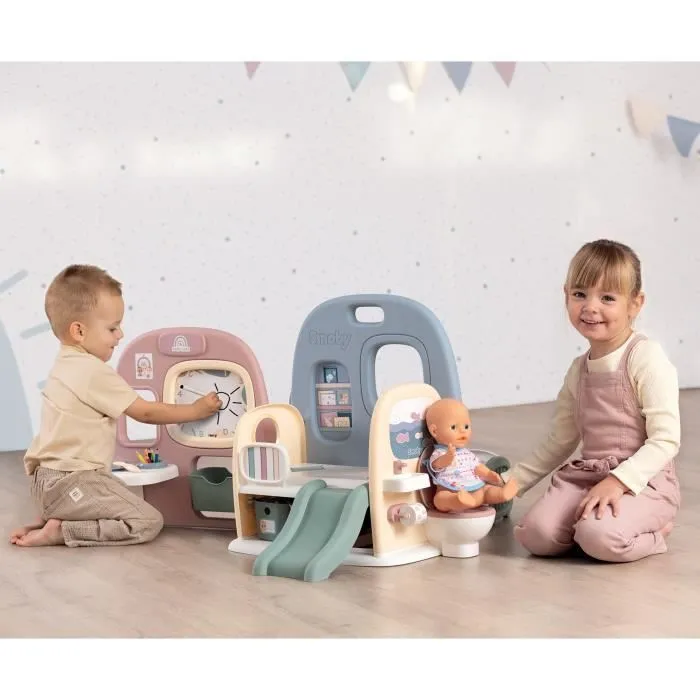 Smoby - Baby Care - Crèche 5 Espaces + 27 Accessoires - Poupon jusqu'à 42 cm-3