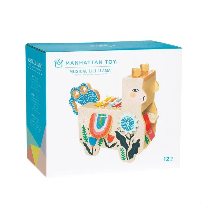 Manhattan Toy - Lili Lama musical en bois-4