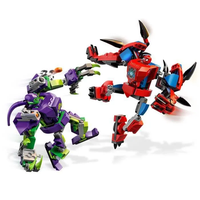 LEGO® Marvel 76219 Spider-Man et le Bouffon Vert, Le Combat des Robots, Jouet de Construction pour Enfants de 7 Ans et Plus-2