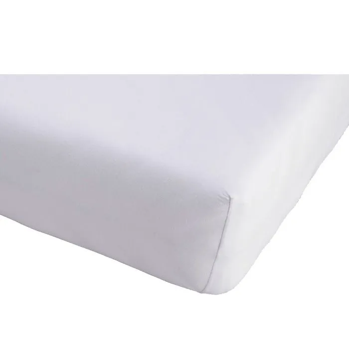 Drap Housse BLANC 70 x 140 cm "Lit ENFANT"-0