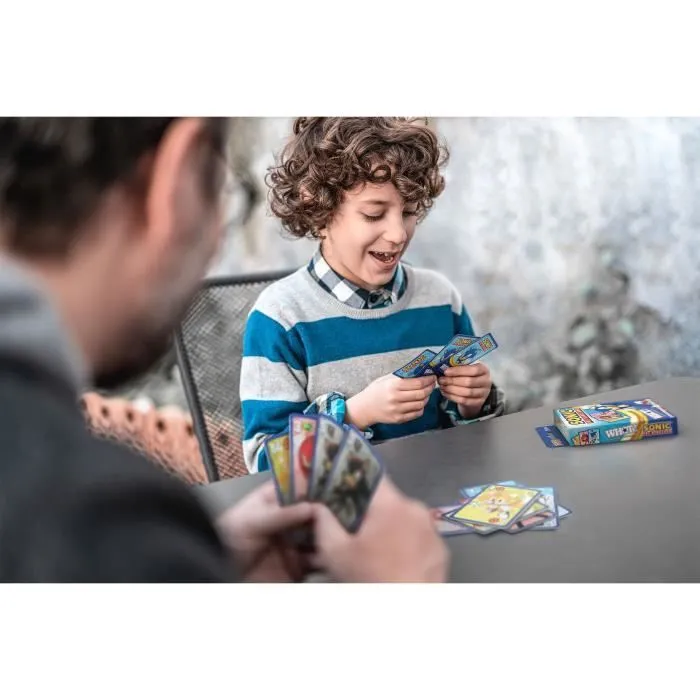 Whot! Sonic the Hedgehog - Jeu de cartes - WINNING MOVES - Jeu de cartes aux couleurs de Sonic pour toute la famille.-5