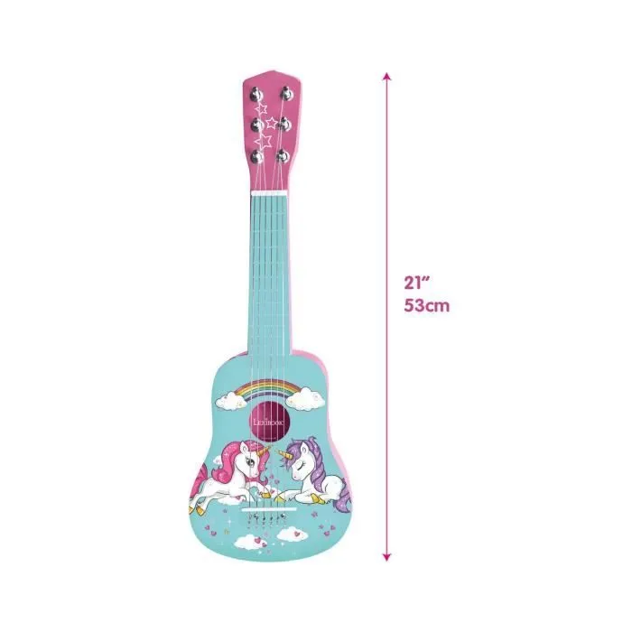 Ma Première Guitare en Bois Licorne – 53 cm-0