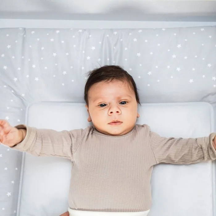 Matelas à langer bébé - TOTSY BABY - Gris Clair - 85 x 72 cm - Polyester - Mixte-2