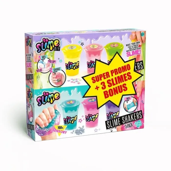 Canal Toys - Slime shakers 3 + 3 bonus-5