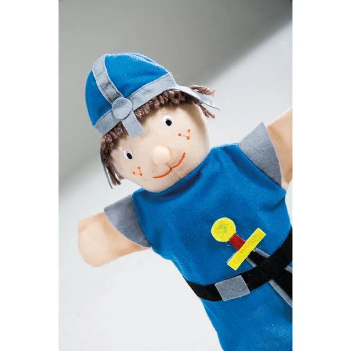 ROBA Set de 4 Marionnettes à Main en Peluche - pour Théâtre de Guignol-5