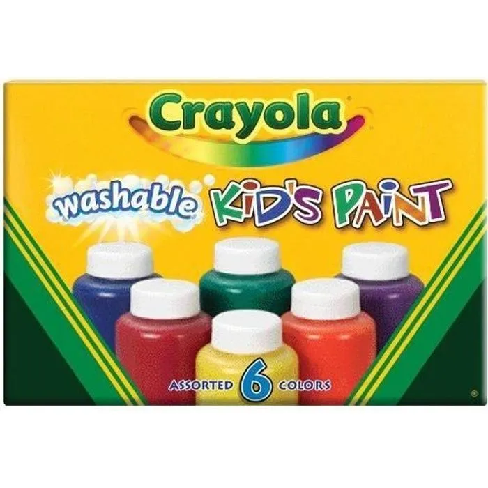 Peinture lavable Kids Crayola 6-0