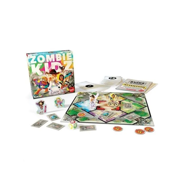 Jeu de société Zombie Kidz Evolution - ASMODEE - Jeu coopératif - Durée 60 min - Age 7 ans et plus-0