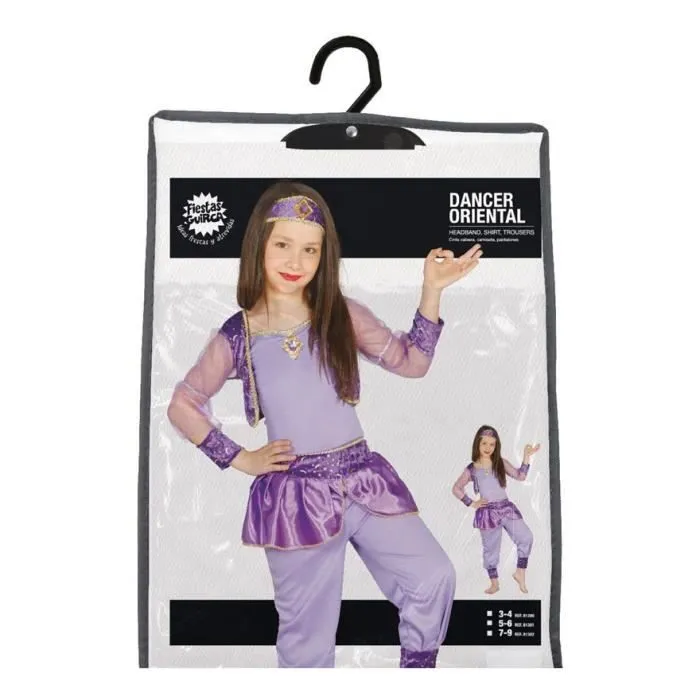 Guirca Déguisement de danseuse du ventre pour fille (7-9 ans)-2
